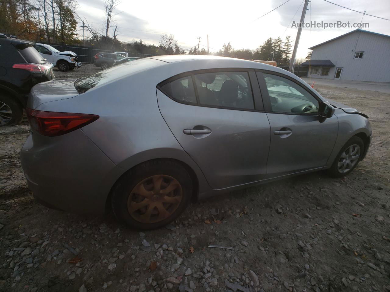 2014 Mazda 3 Sport Silver vin: JM1BM1U73E1145206