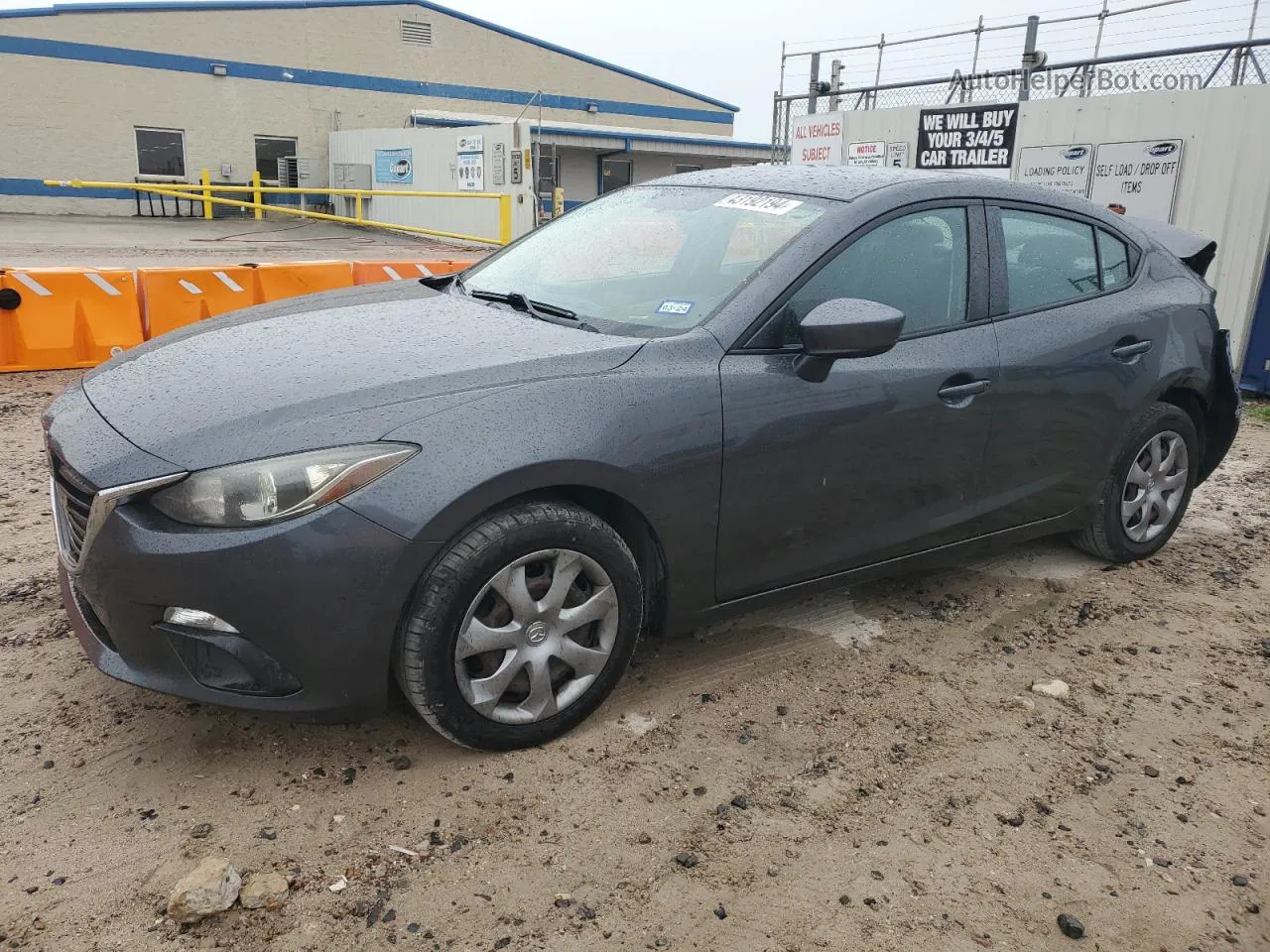 2014 Mazda 3 Sport Серый vin: JM1BM1U73E1197726