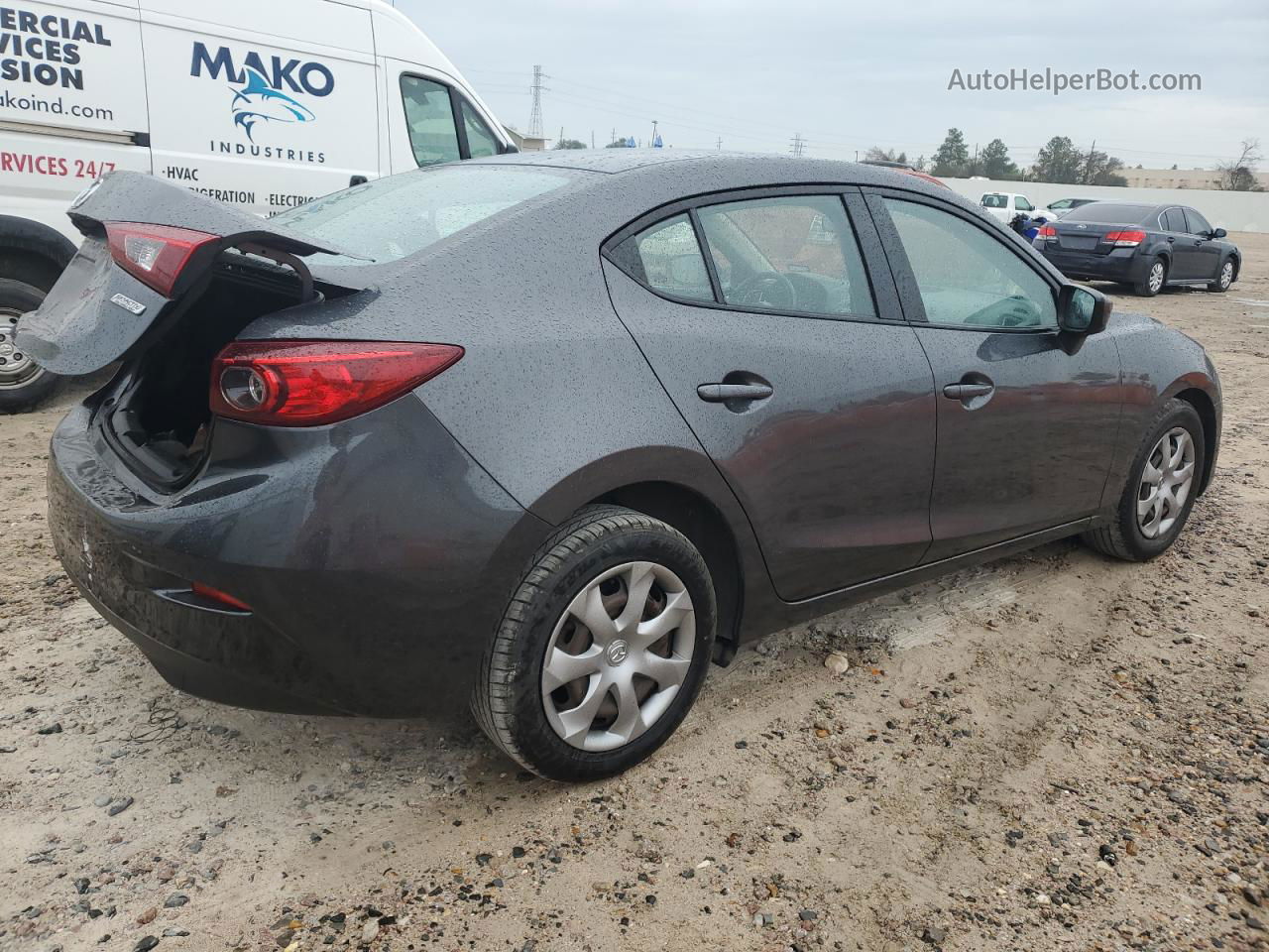 2014 Mazda 3 Sport Серый vin: JM1BM1U73E1197726