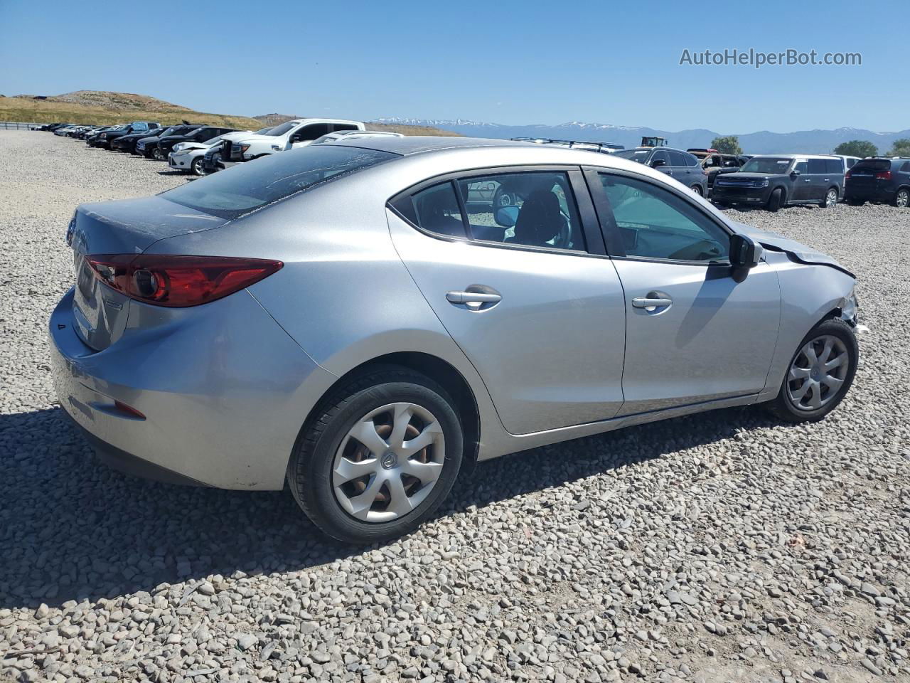 2015 Mazda 3 Sport Silver vin: JM1BM1U73F1227339