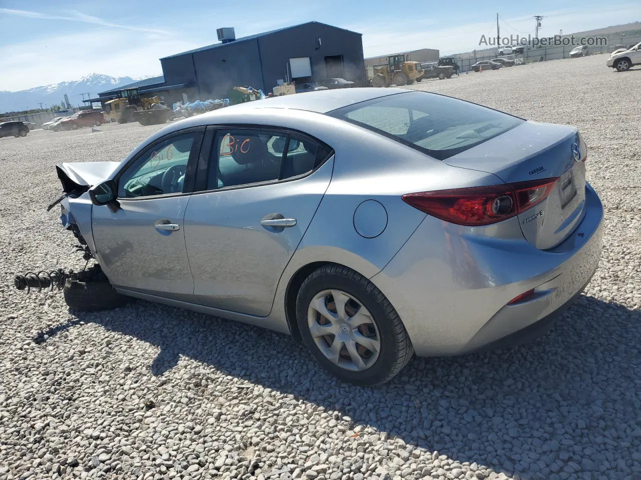 2015 Mazda 3 Sport Silver vin: JM1BM1U73F1227339