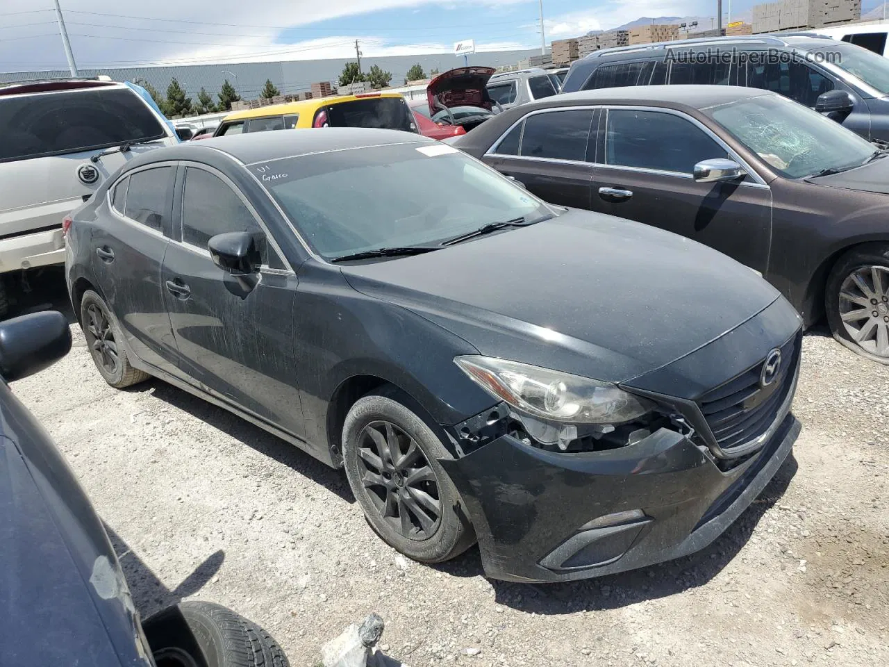 2016 Mazda 3 Sport Black vin: JM1BM1U73G1305359