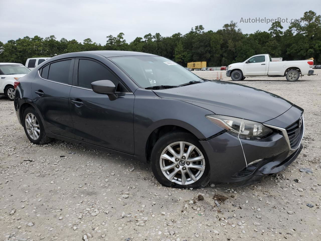 2016 Mazda 3 Sport Угольный vin: JM1BM1U73G1338474