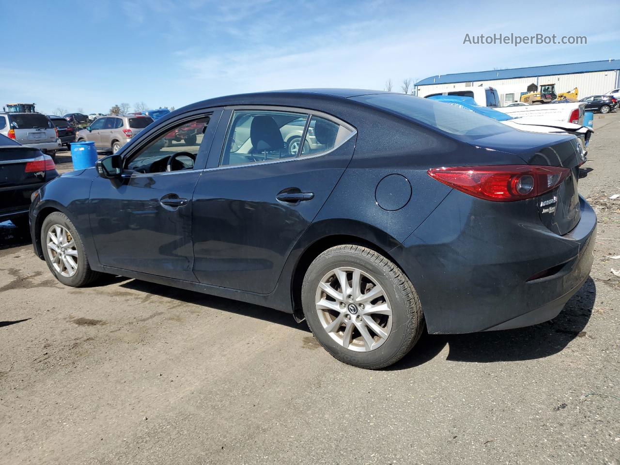 2016 Mazda 3 Sport Черный vin: JM1BM1U73G1348213