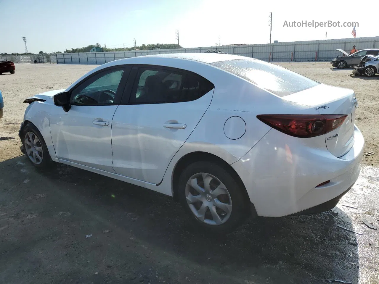 2014 Mazda 3 Sport White vin: JM1BM1U74E1123540