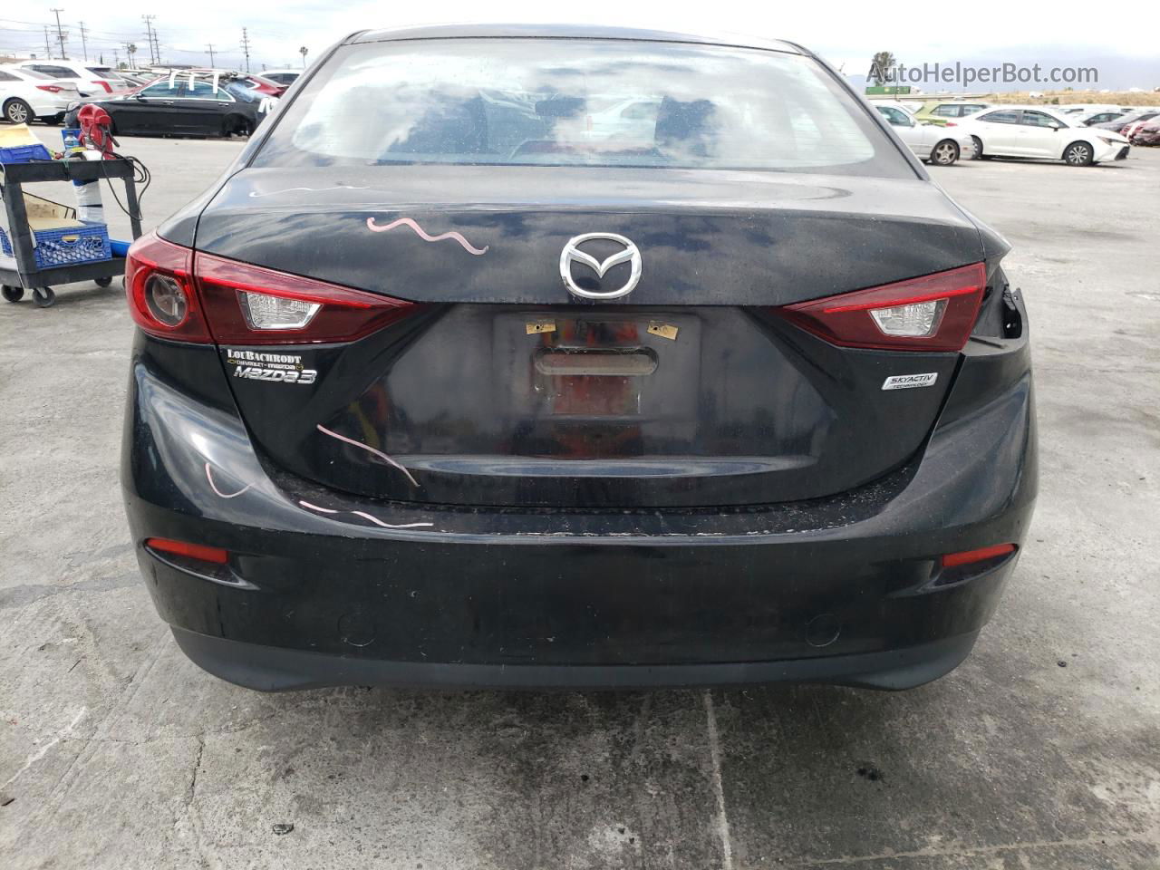 2014 Mazda 3 Sport Черный vin: JM1BM1U74E1134067