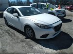 2014 Mazda Mazda3 I Sport White vin: JM1BM1U74E1185830