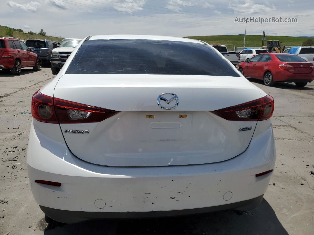 2014 Mazda 3 Sport Белый vin: JM1BM1U74E1193474