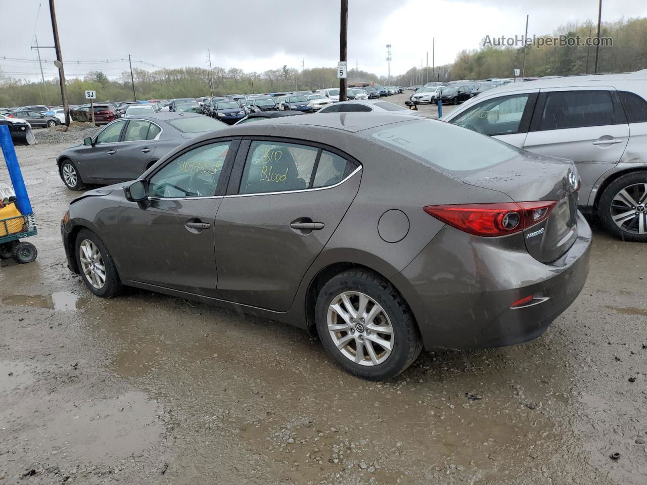 2016 Mazda 3 Sport Коричневый vin: JM1BM1U74G1309775