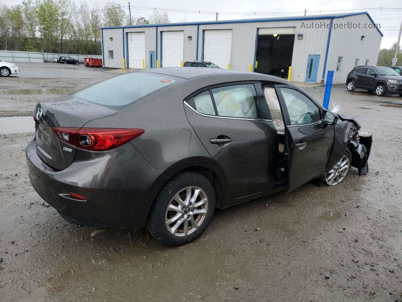 2016 Mazda 3 Sport Коричневый vin: JM1BM1U74G1309775