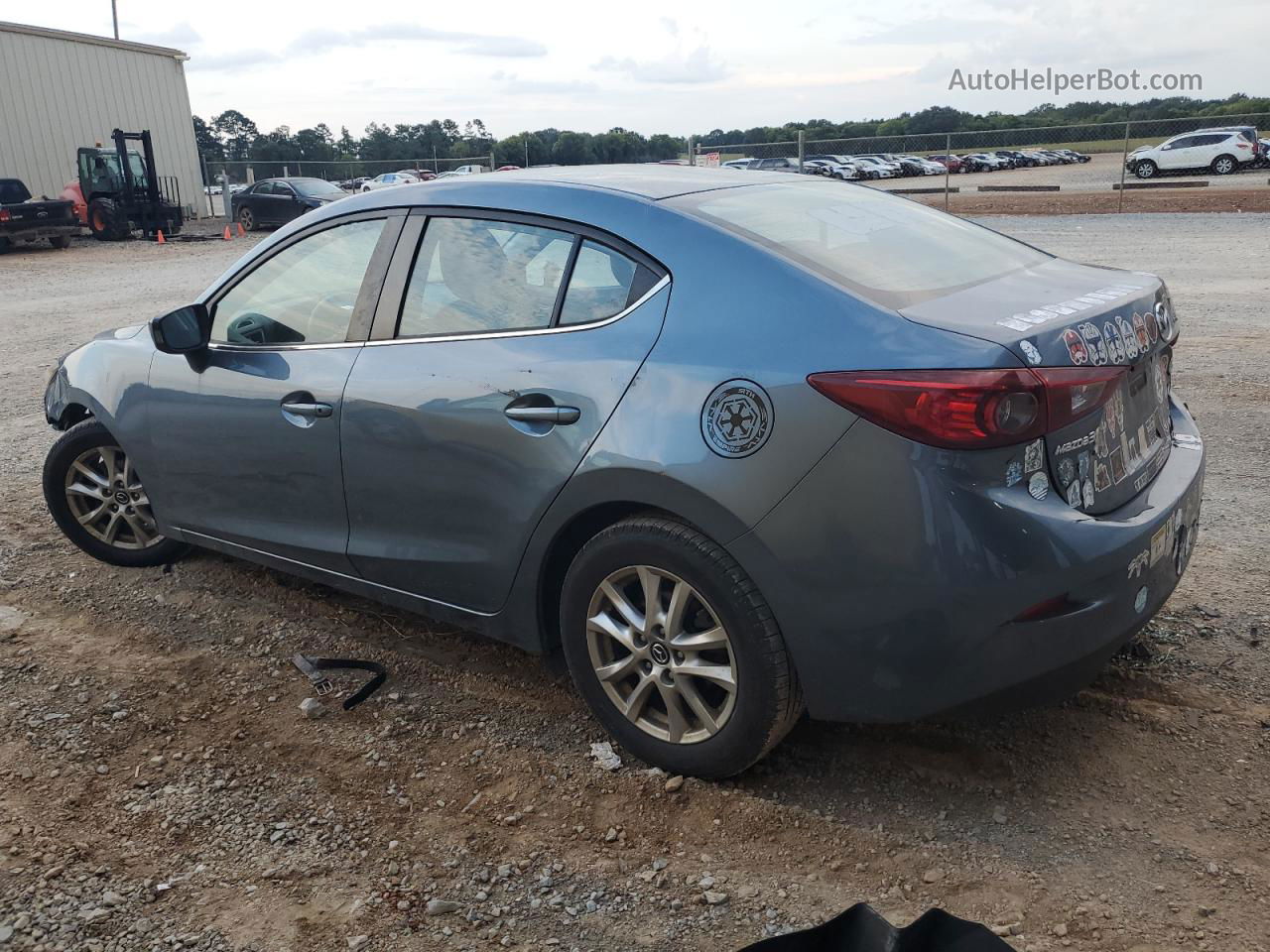 2016 Mazda 3 Sport Синий vin: JM1BM1U74G1310473