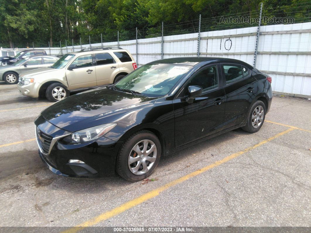 2014 Mazda Mazda3 I Sport Черный vin: JM1BM1U75E1120758