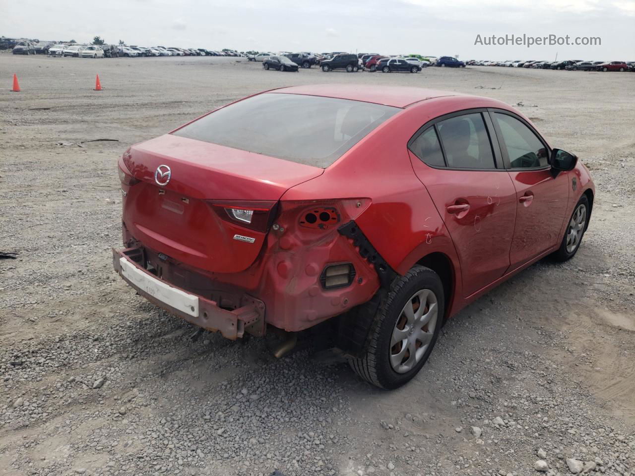 2014 Mazda 3 Sport Red vin: JM1BM1U75E1133638