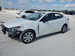 2014 Mazda 3 Sport White vin: JM1BM1U75E1194777