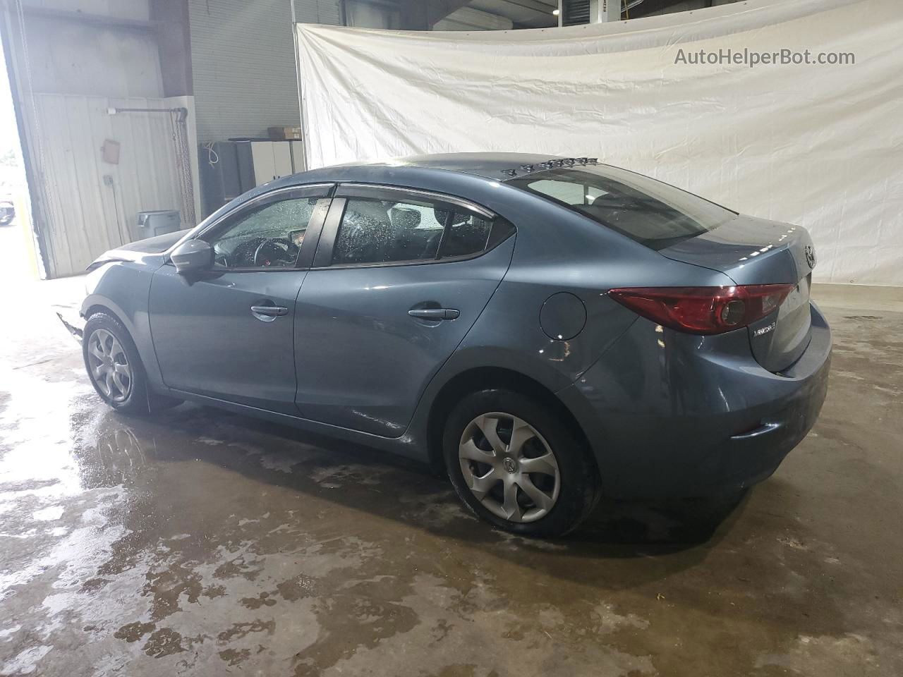 2015 Mazda 3 Sport Blue vin: JM1BM1U75F1257135