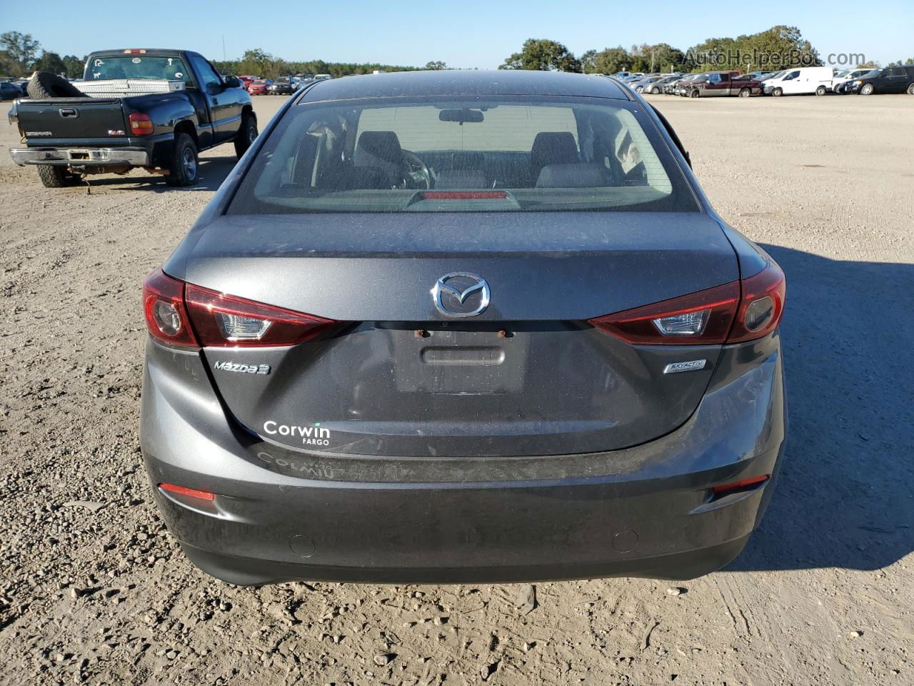 2016 Mazda 3 Sport Gray vin: JM1BM1U75G1306710