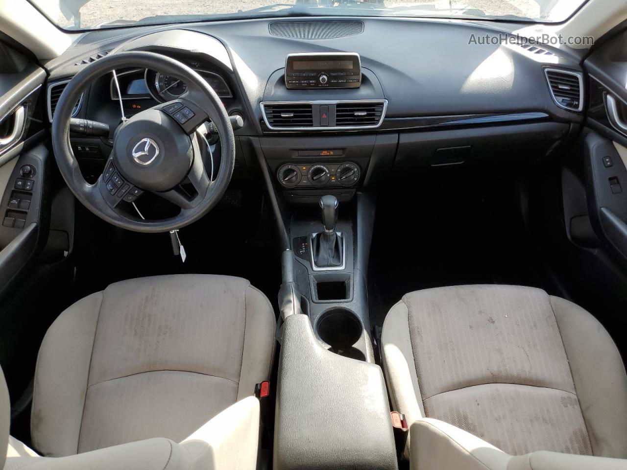 2014 Mazda 3 Sport Серый vin: JM1BM1U76E1120459