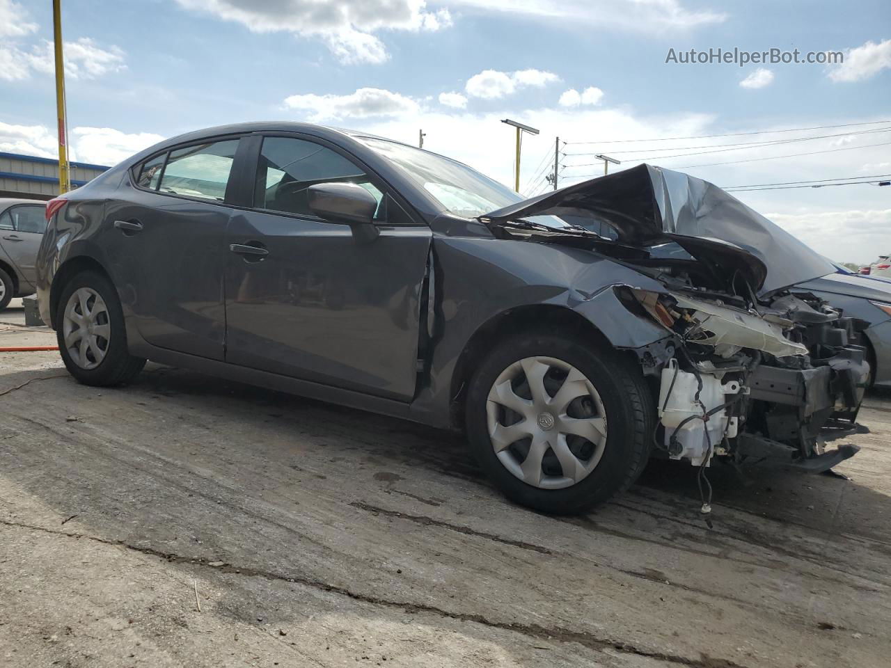 2014 Mazda 3 Sport Gray vin: JM1BM1U76E1142994