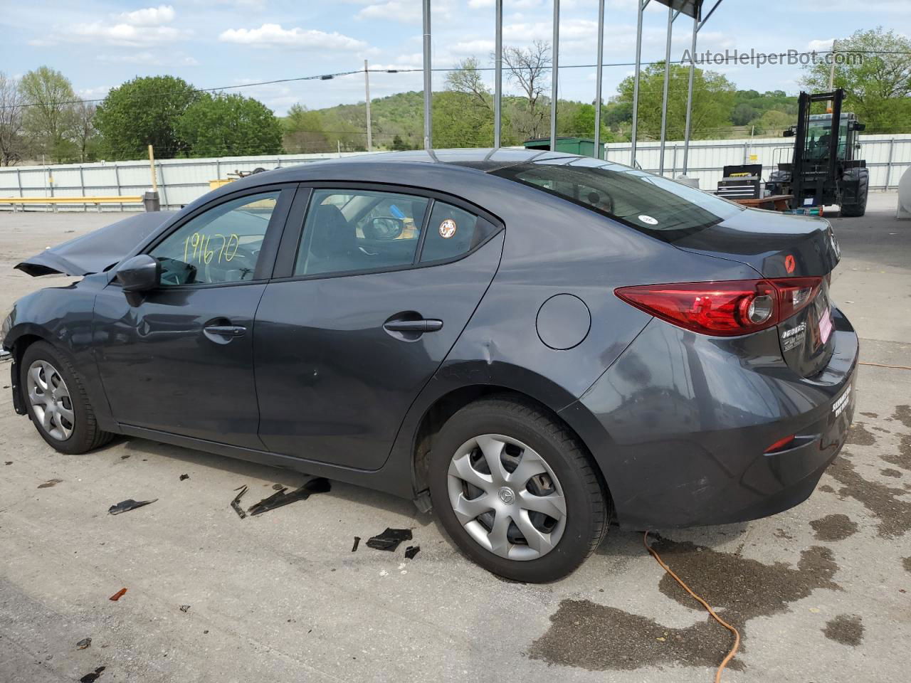 2014 Mazda 3 Sport Gray vin: JM1BM1U76E1142994