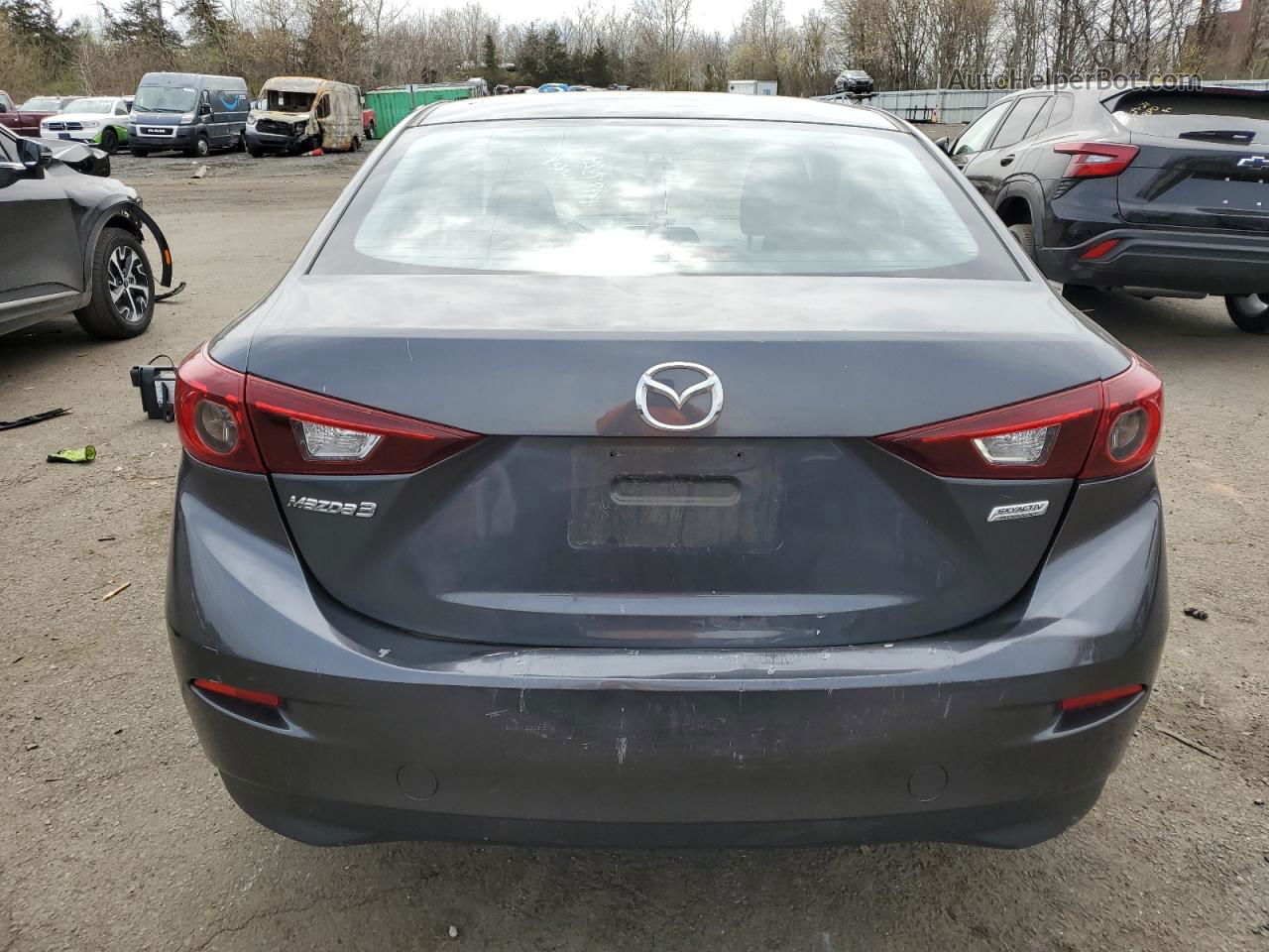 2014 Mazda 3 Sport Серый vin: JM1BM1U76E1156345