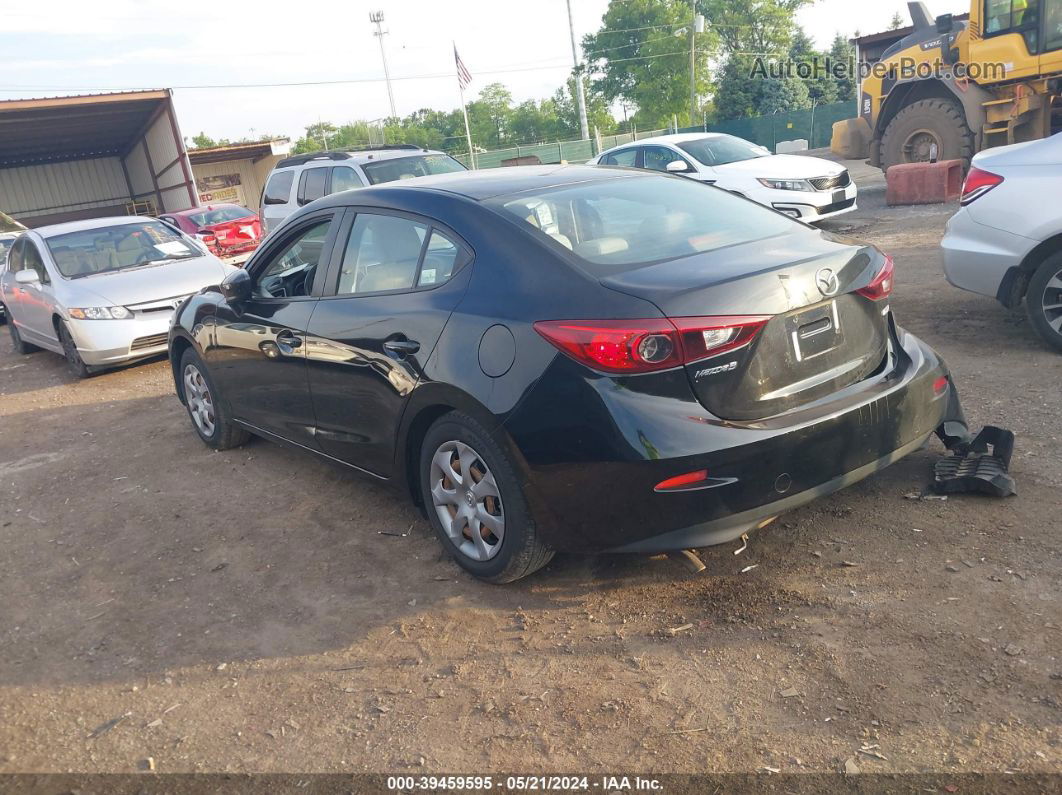 2014 Mazda Mazda3 I Sport Черный vin: JM1BM1U76E1174117