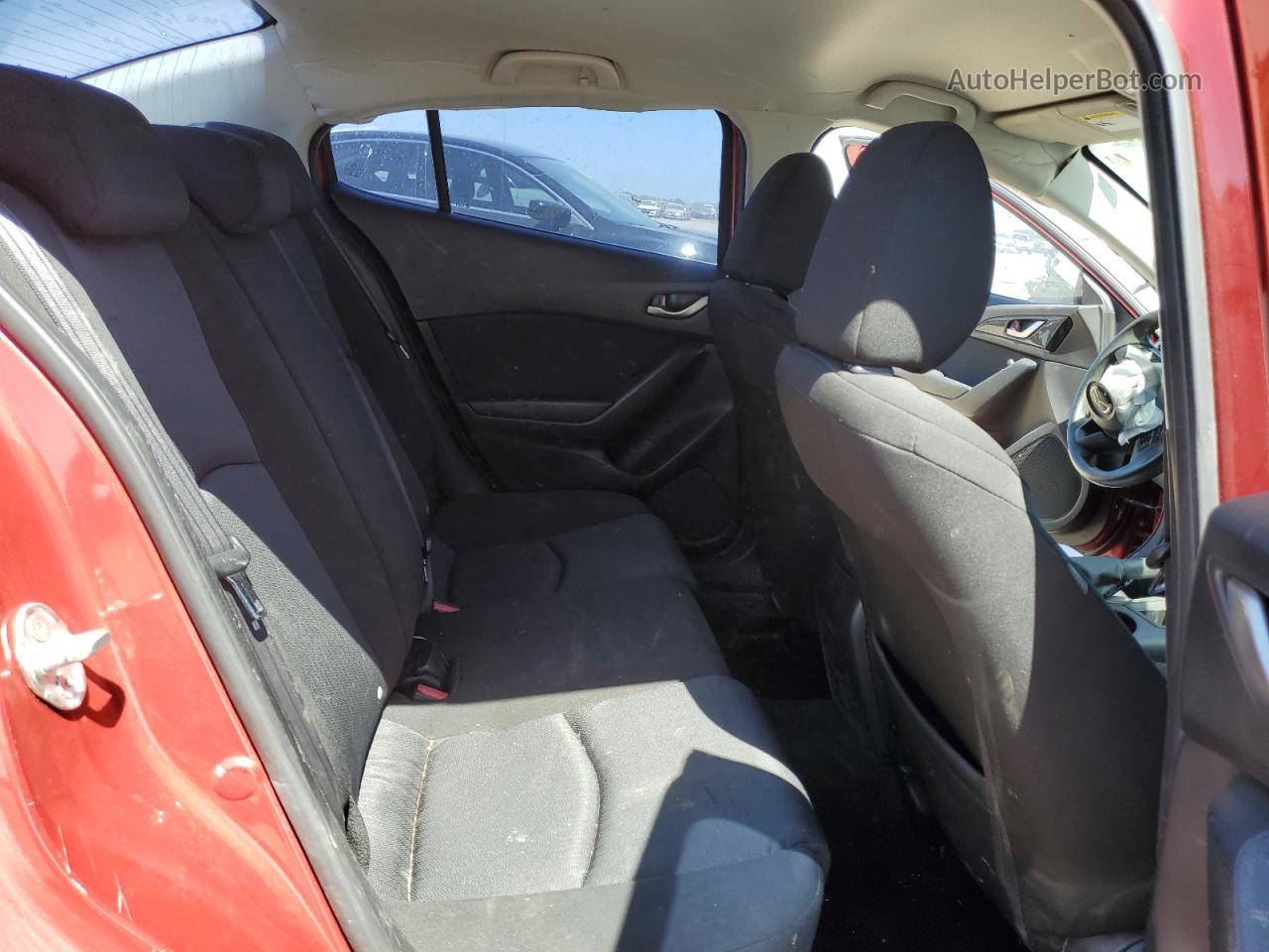 2014 Mazda 3 Sport Red vin: JM1BM1U76E1186235