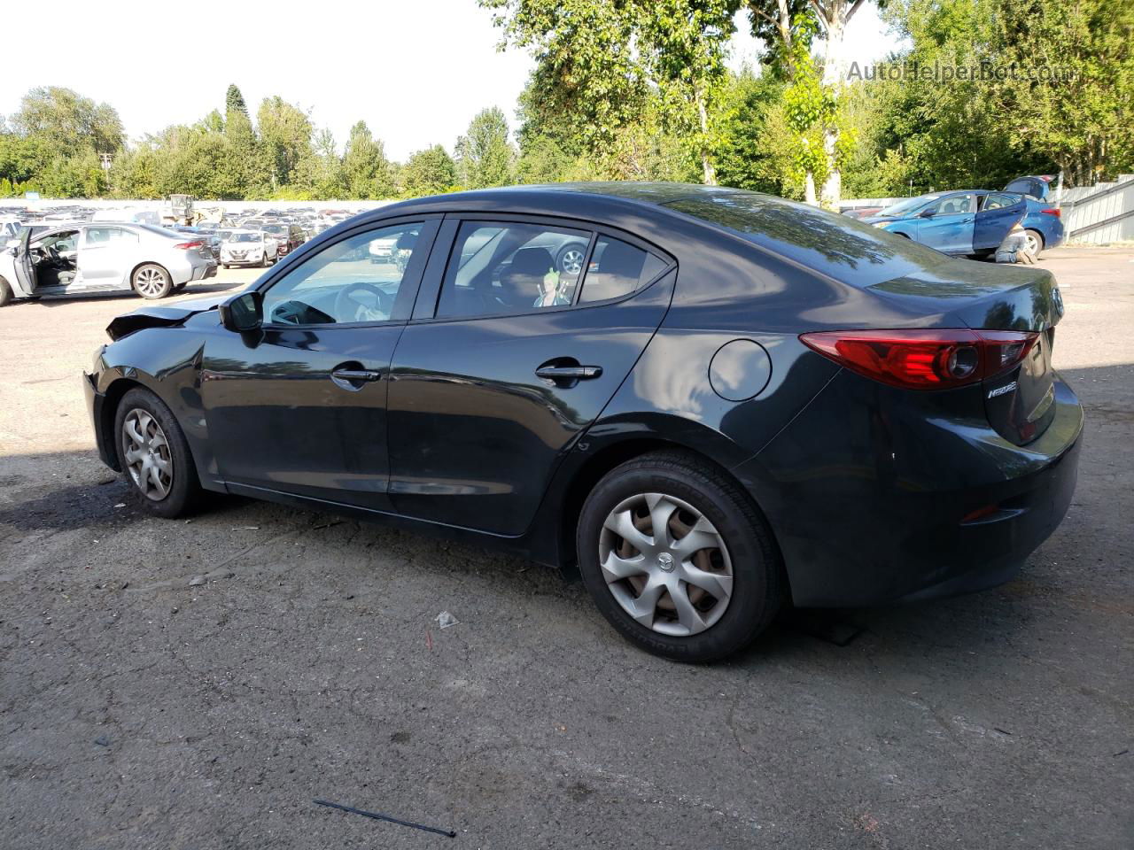 2014 Mazda 3 Sport Черный vin: JM1BM1U76E1198112