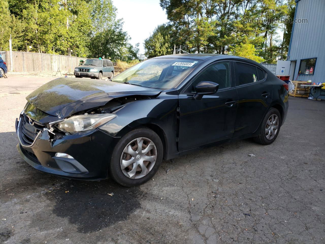 2014 Mazda 3 Sport Черный vin: JM1BM1U76E1198112