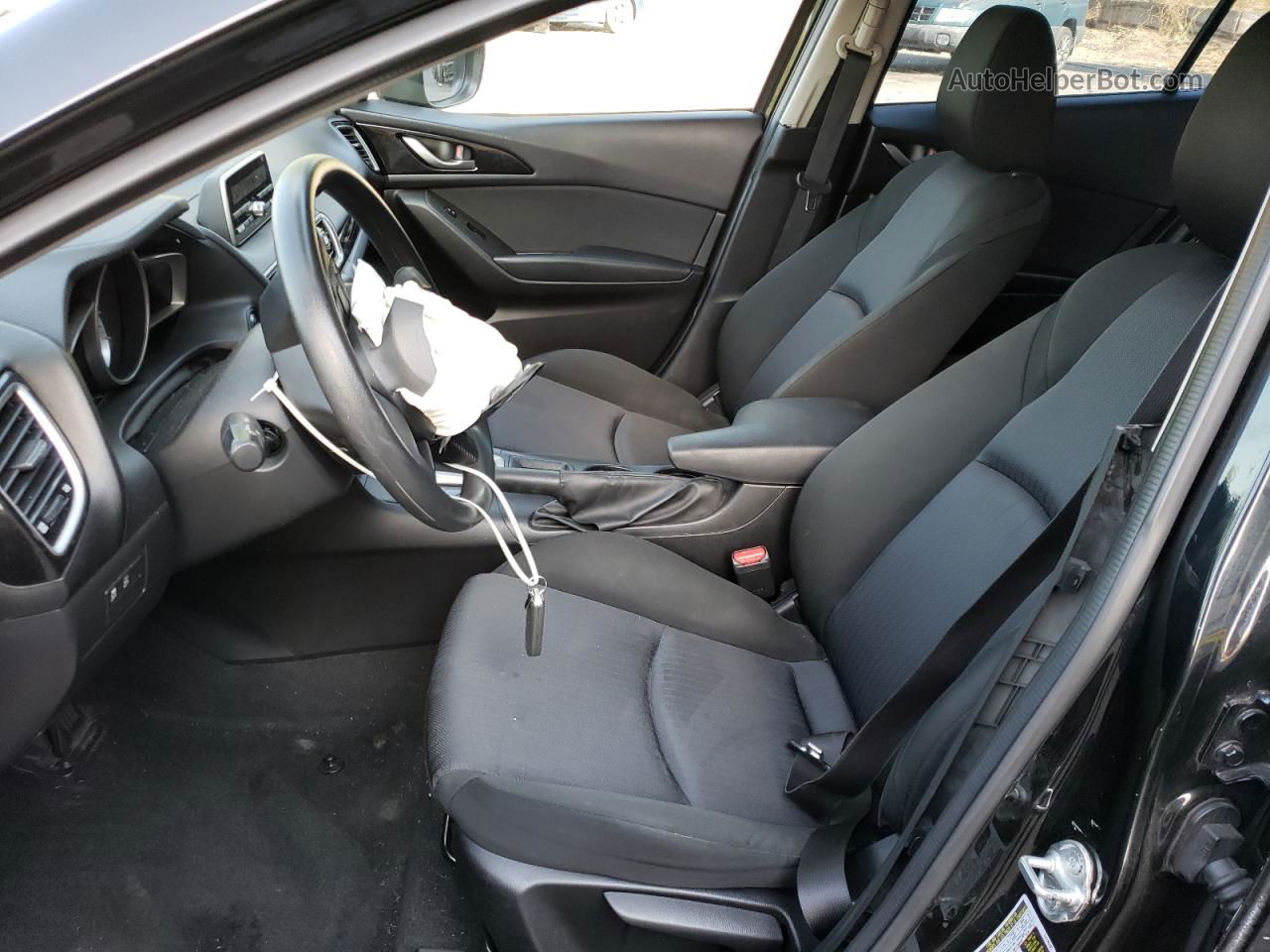 2014 Mazda 3 Sport Черный vin: JM1BM1U76E1198112