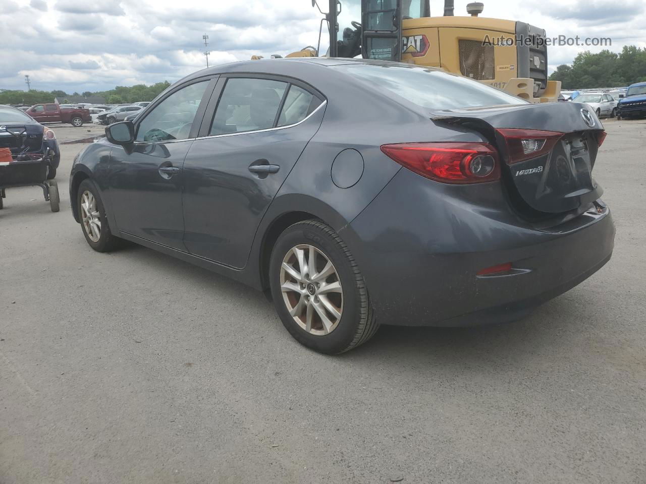 2016 Mazda 3 Sport Серый vin: JM1BM1U76G1283910