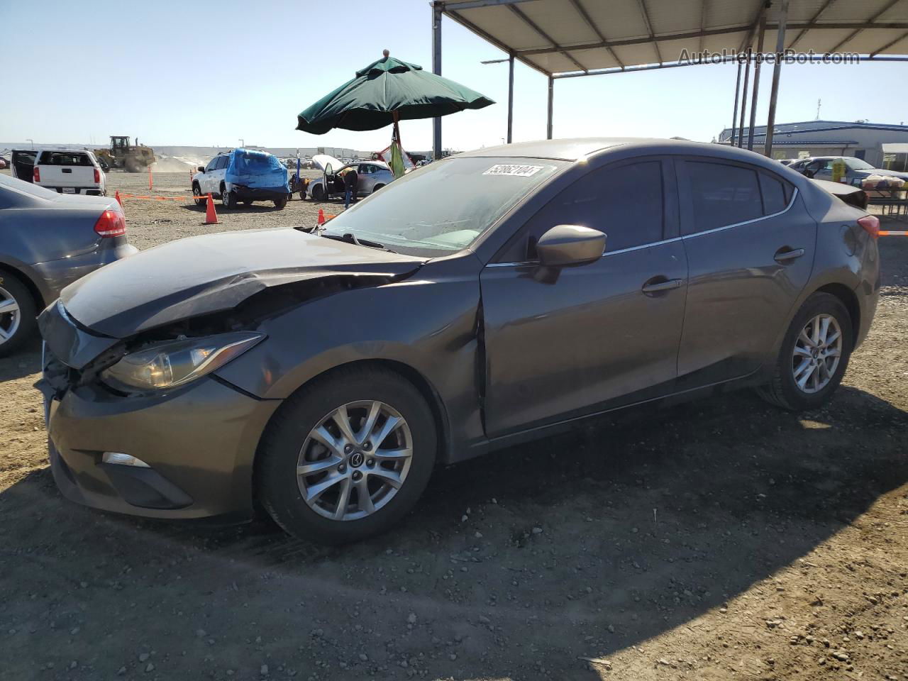 2016 Mazda 3 Sport Black vin: JM1BM1U76G1320177