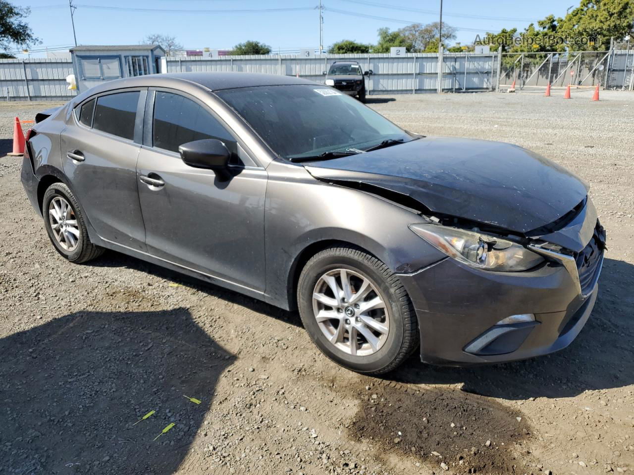 2016 Mazda 3 Sport Black vin: JM1BM1U76G1320177