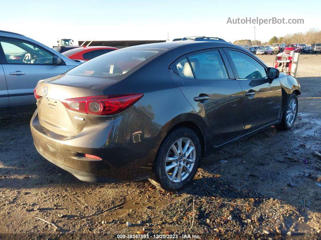 2016 Mazda Mazda3   Gray vin: JM1BM1U76G1332846