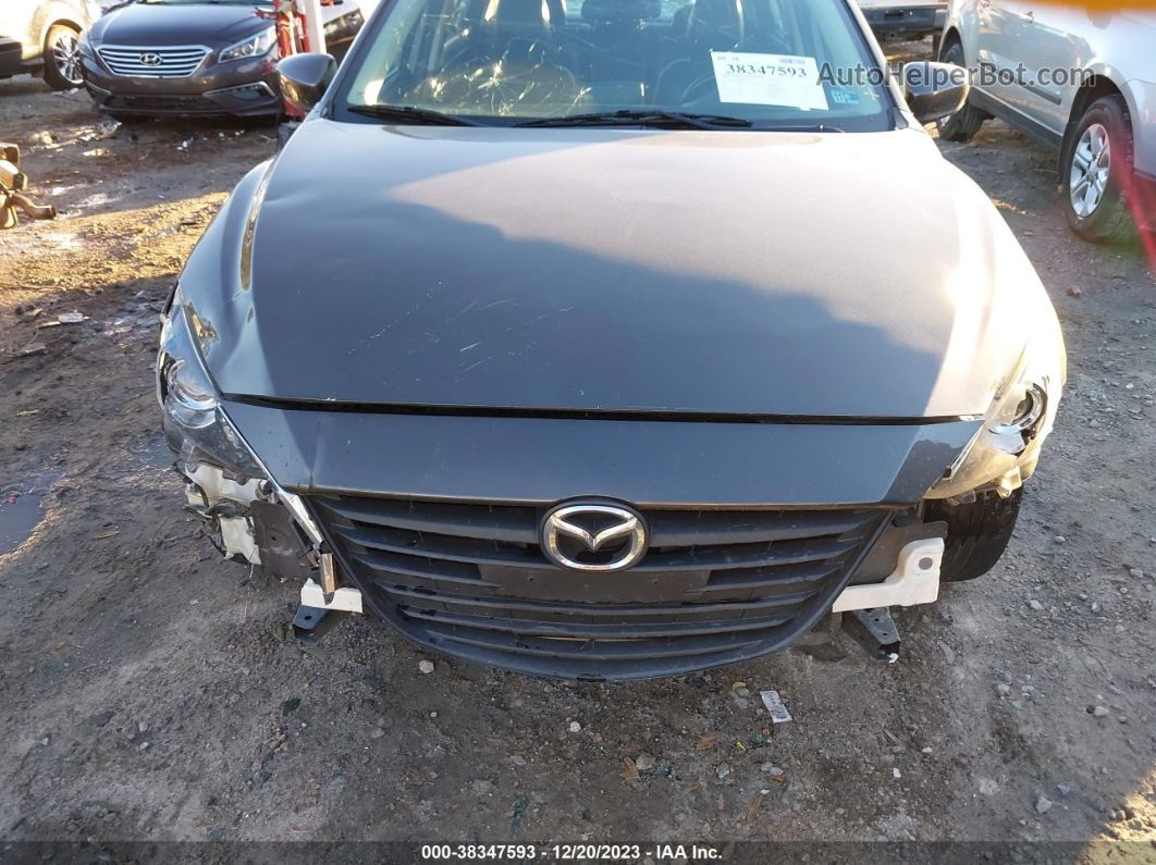 2016 Mazda Mazda3   Gray vin: JM1BM1U76G1332846