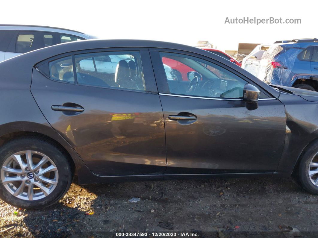 2016 Mazda Mazda3   Gray vin: JM1BM1U76G1332846