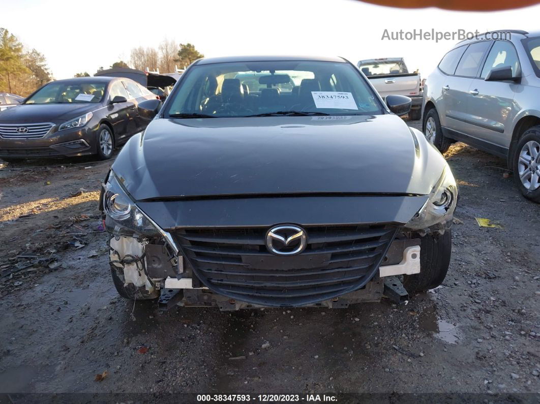 2016 Mazda Mazda3   Gray vin: JM1BM1U76G1332846