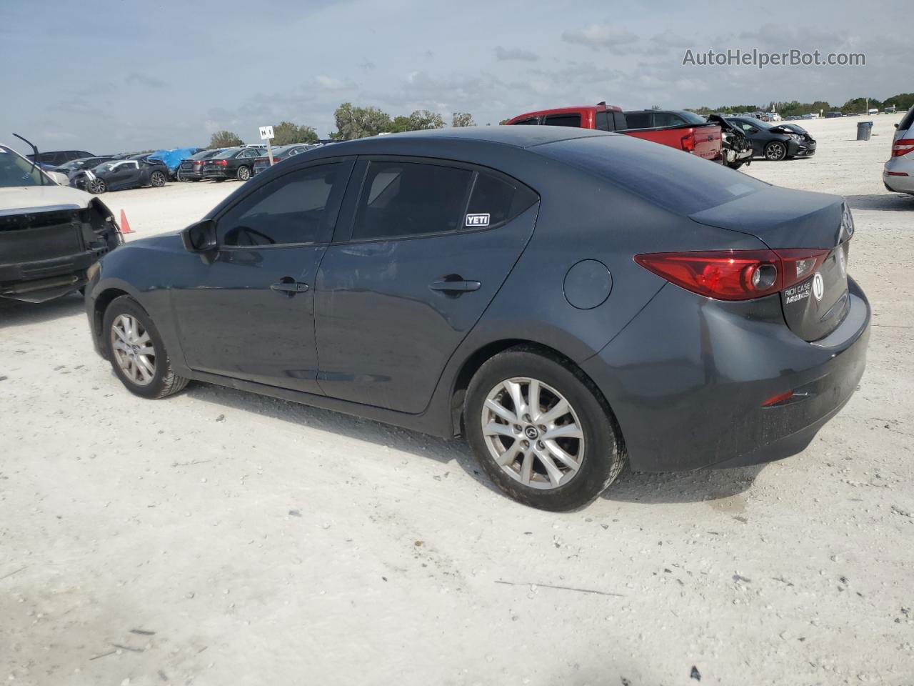 2014 Mazda 3 Sport Серый vin: JM1BM1U77E1122415