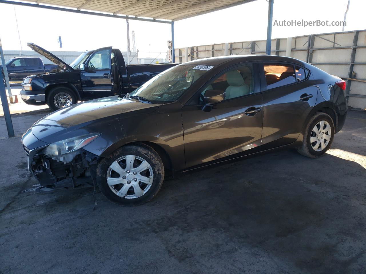 2014 Mazda 3 Sport Brown vin: JM1BM1U77E1150764