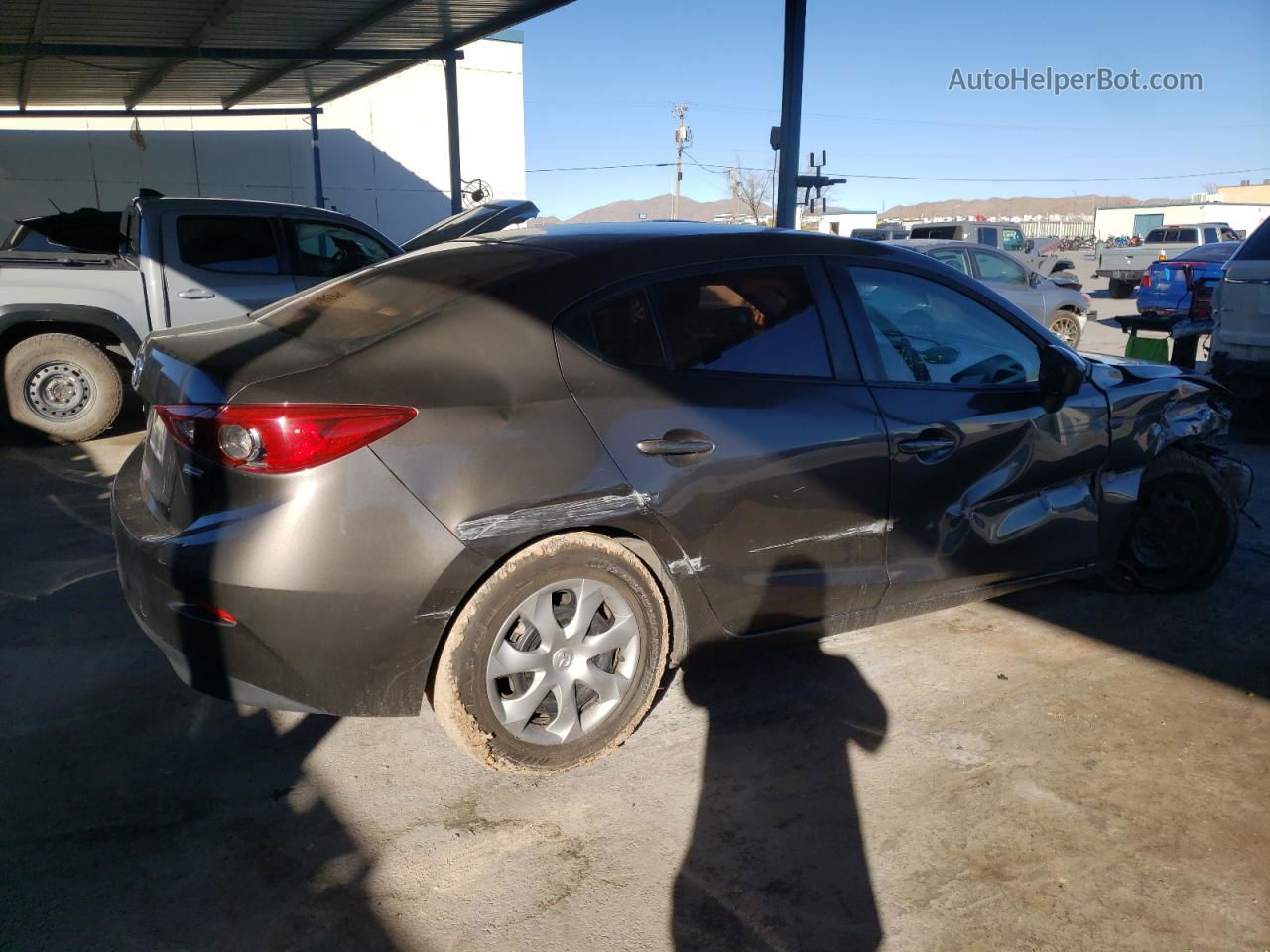 2014 Mazda 3 Sport Brown vin: JM1BM1U77E1150764