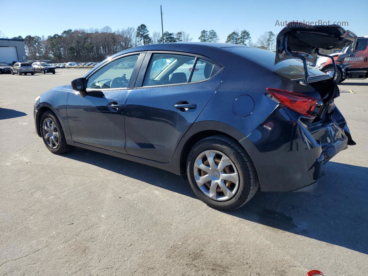 2014 Mazda 3 Sport Черный vin: JM1BM1U77E1158394