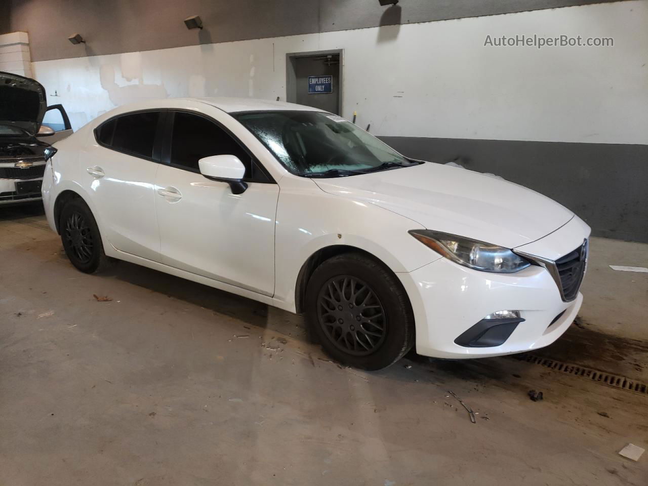 2014 Mazda 3 Sport Белый vin: JM1BM1U77E1185501