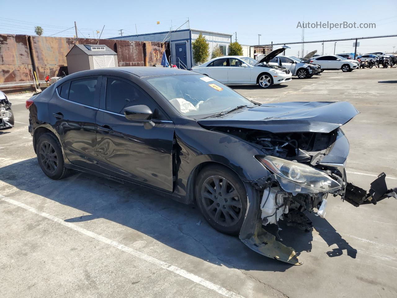 2016 Mazda 3 Sport Black vin: JM1BM1U77G1300892