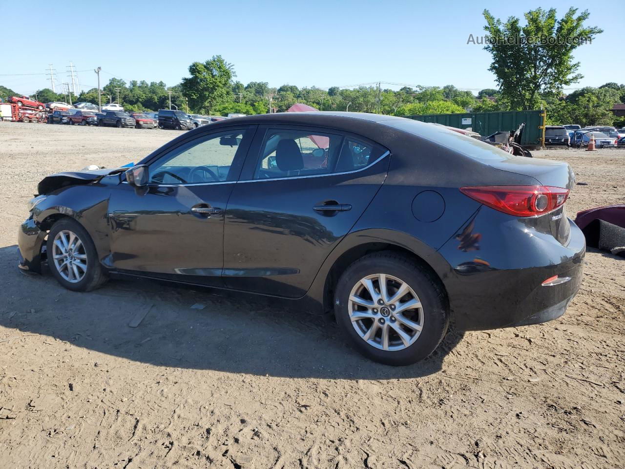 2016 Mazda 3 Sport Black vin: JM1BM1U77G1303016