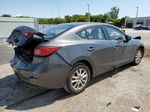 2016 Mazda 3 Sport Gray vin: JM1BM1U77G1327140