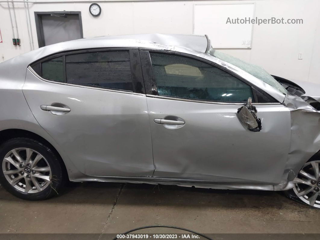 2016 Mazda Mazda3 I Sport Silver vin: JM1BM1U77G1337411