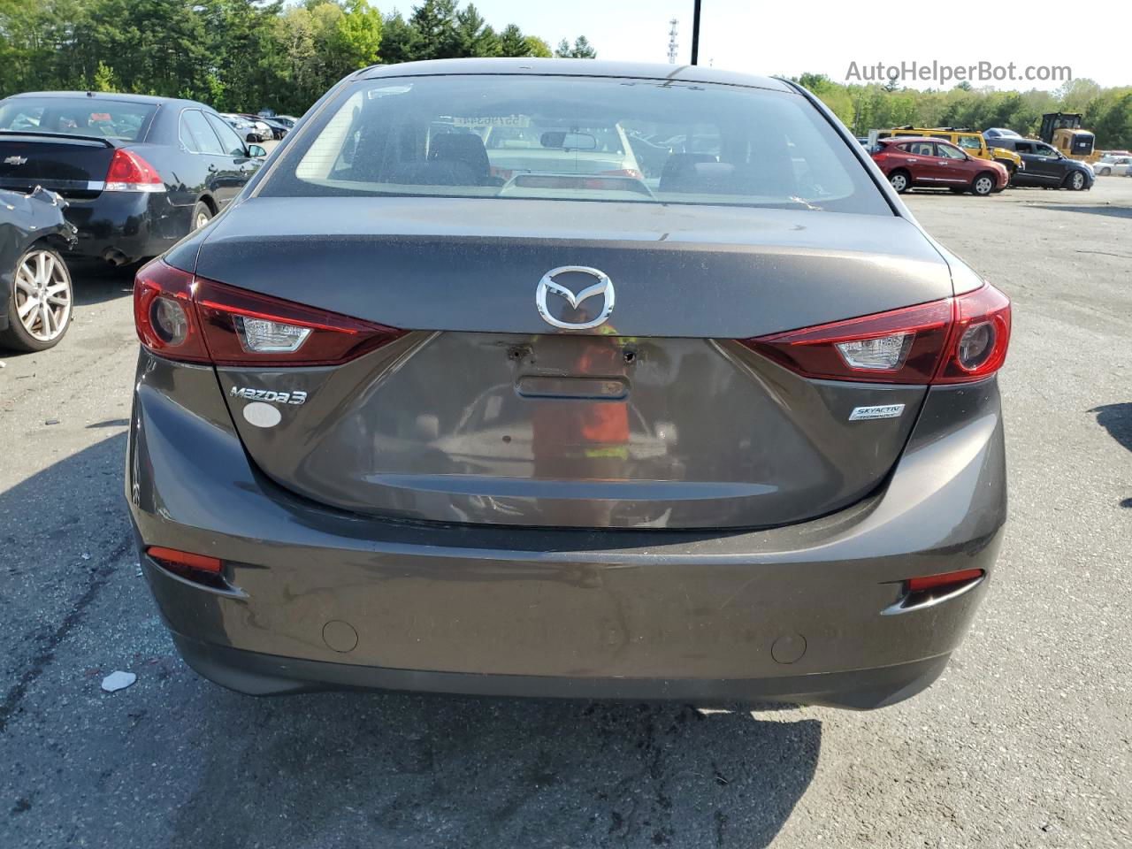 2014 Mazda 3 Sport Brown vin: JM1BM1U78E1122925