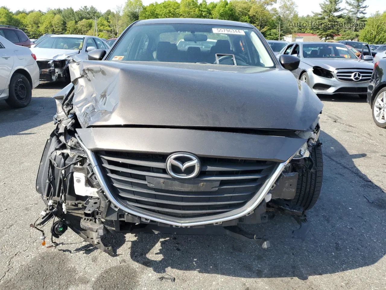 2014 Mazda 3 Sport Коричневый vin: JM1BM1U78E1122925