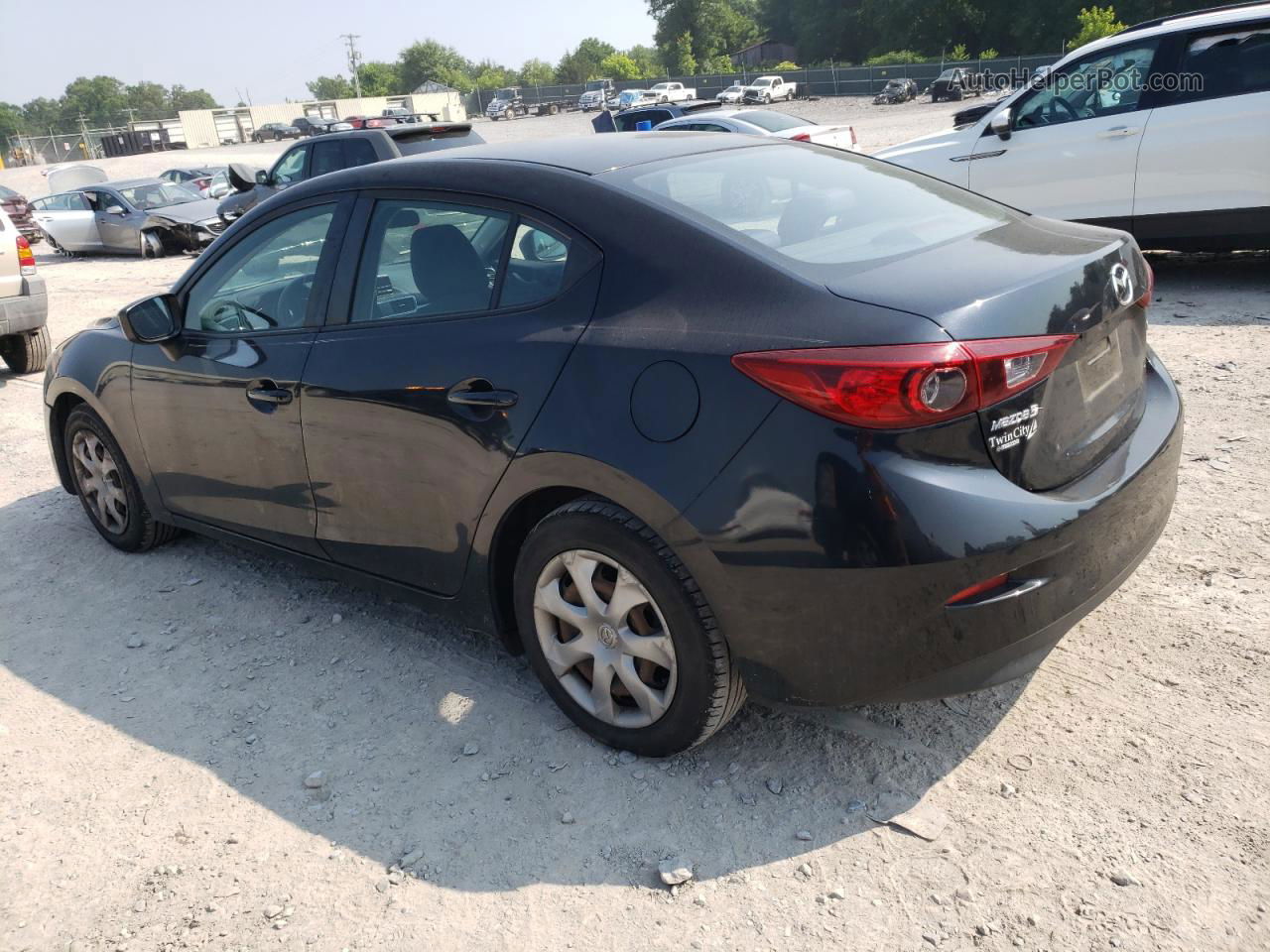 2014 Mazda 3 Sport Black vin: JM1BM1U78E1148991