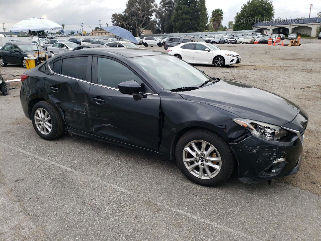 2016 Mazda 3 Sport Black vin: JM1BM1U78G1292270