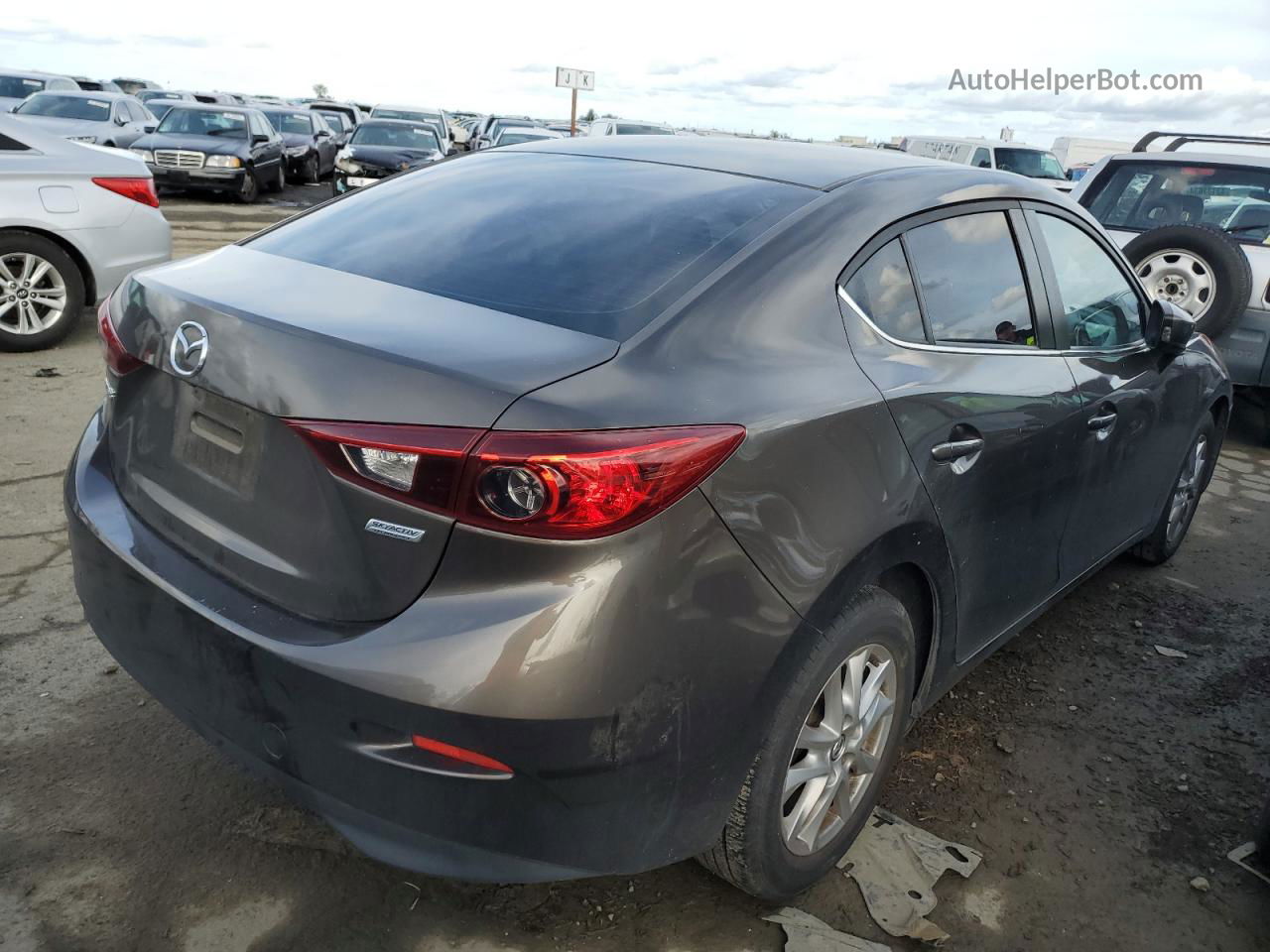 2016 Mazda 3 Sport Угольный vin: JM1BM1U78G1292964